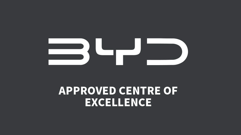 BYD approved centre of excellence, repair quality standards